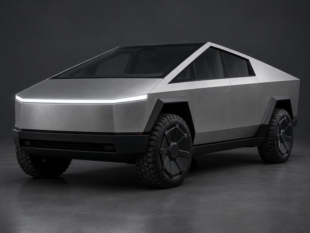 Tesla Cybertruck exterior (illustration)