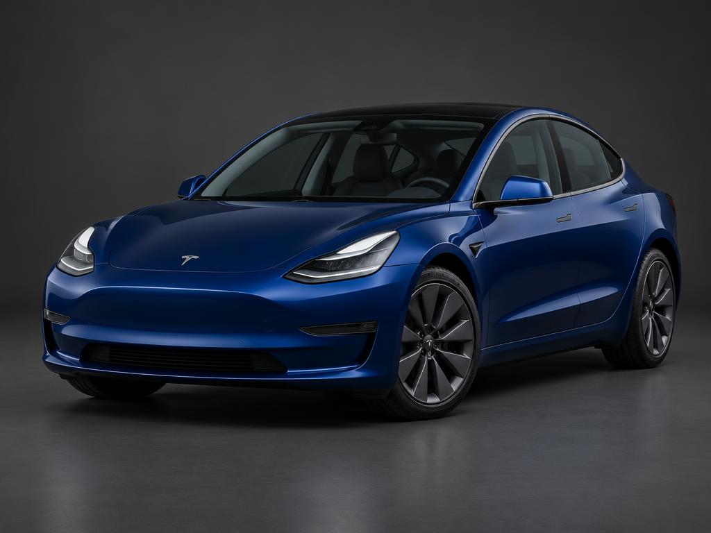 Tesla Model 3 exterior (illustration)