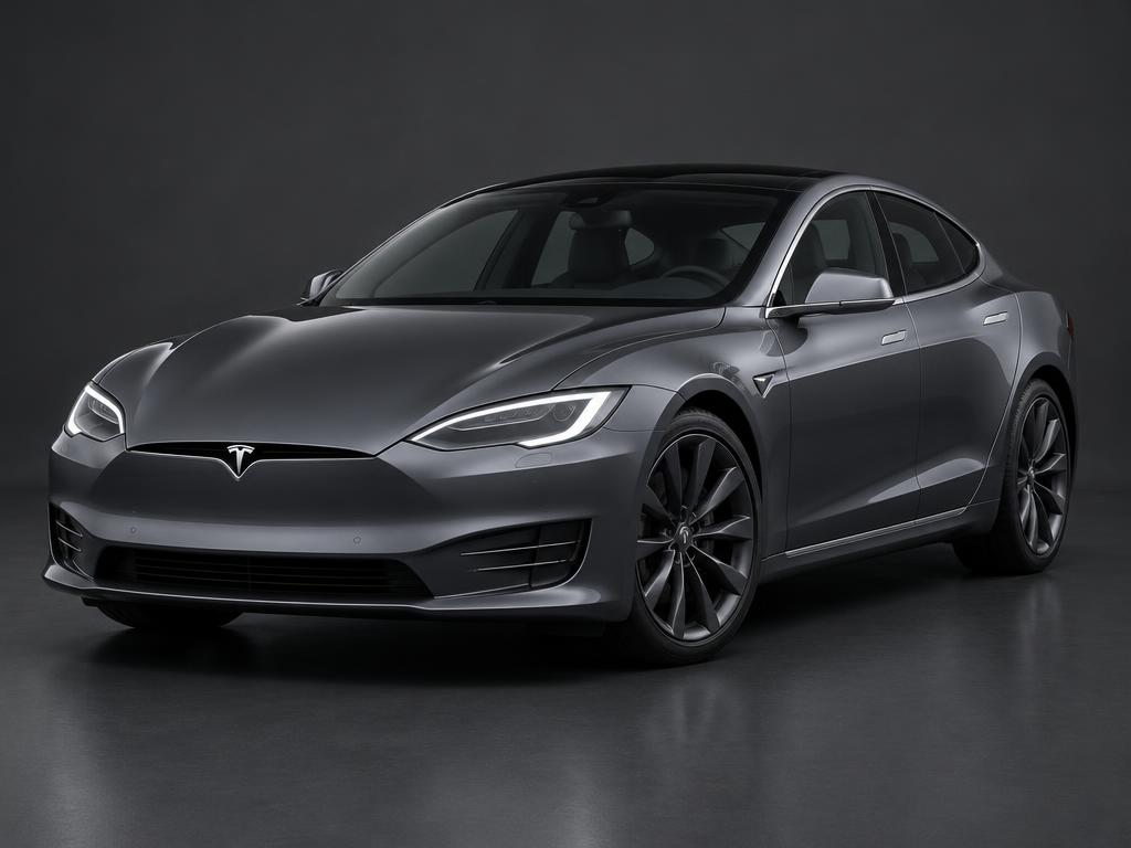 Tesla Model S exterior (illustration)