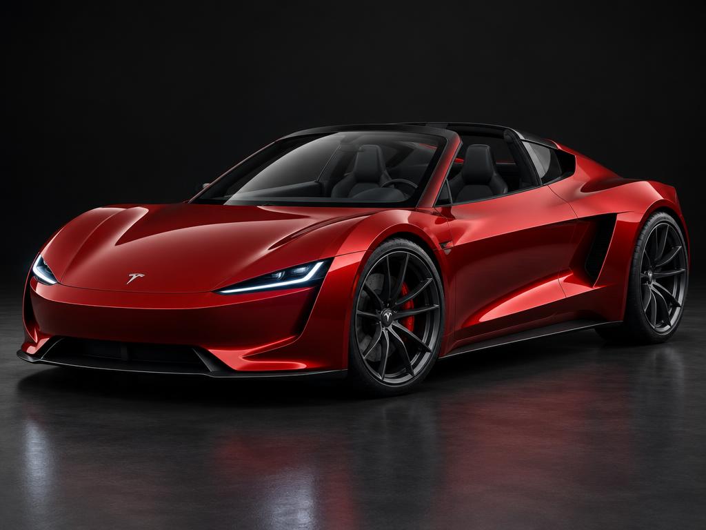 Tesla Roadster Next generation exterior (illustration)
